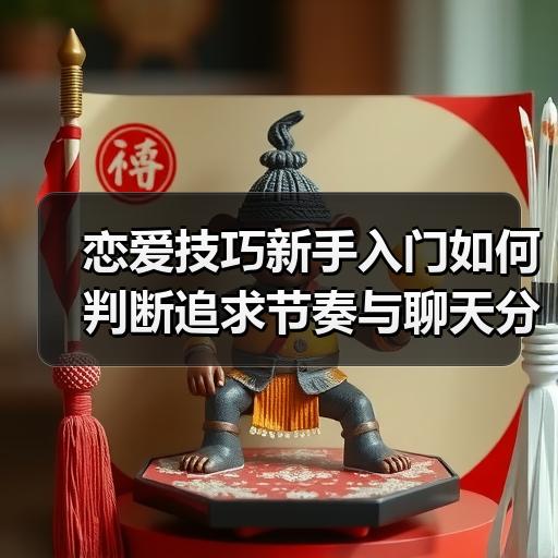恋爱技巧新手入门如何判断追求节奏与聊天分